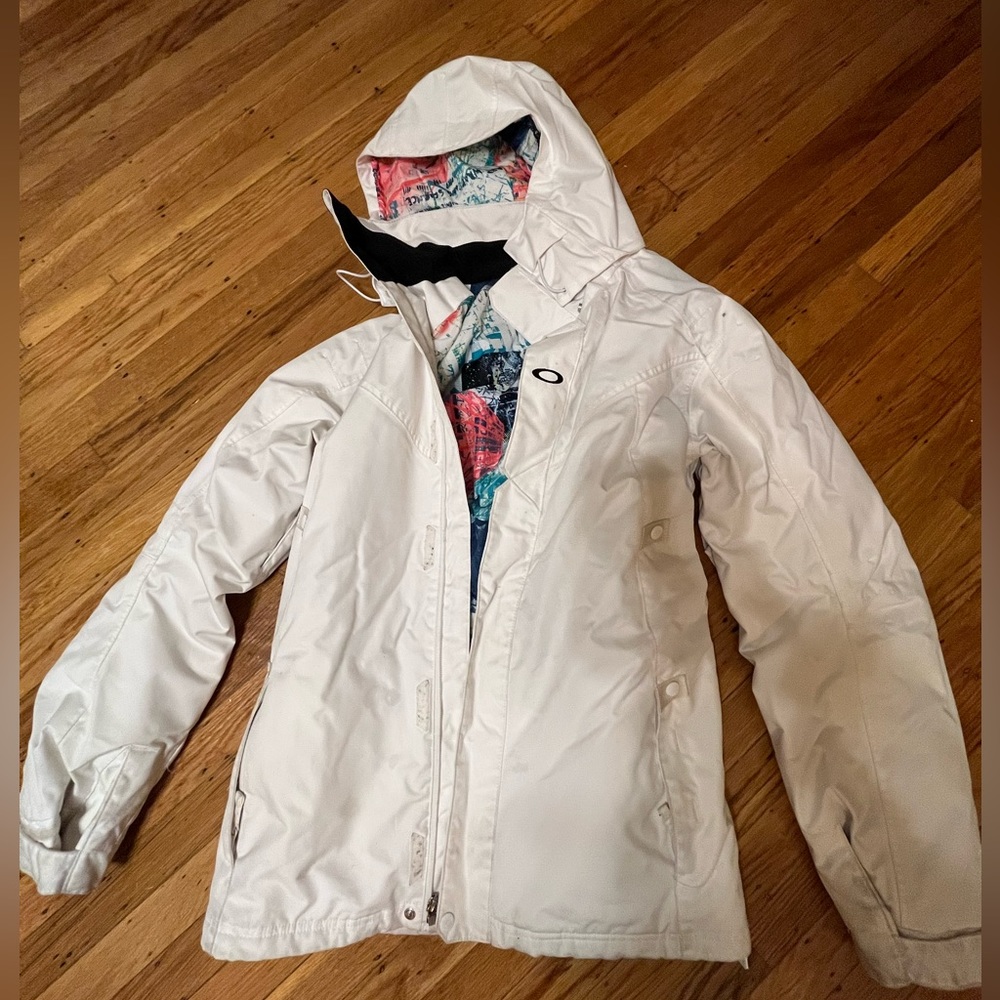 OAKLEY Insulated Snowboarding Jacket, size small